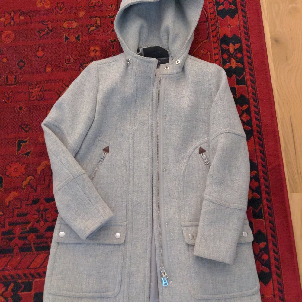 JCrew Parka Stadium Cloth